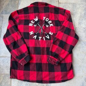 New York Native x CMNY Limited Edition Flannel XL Streetwear Collab, Rapper-Worn